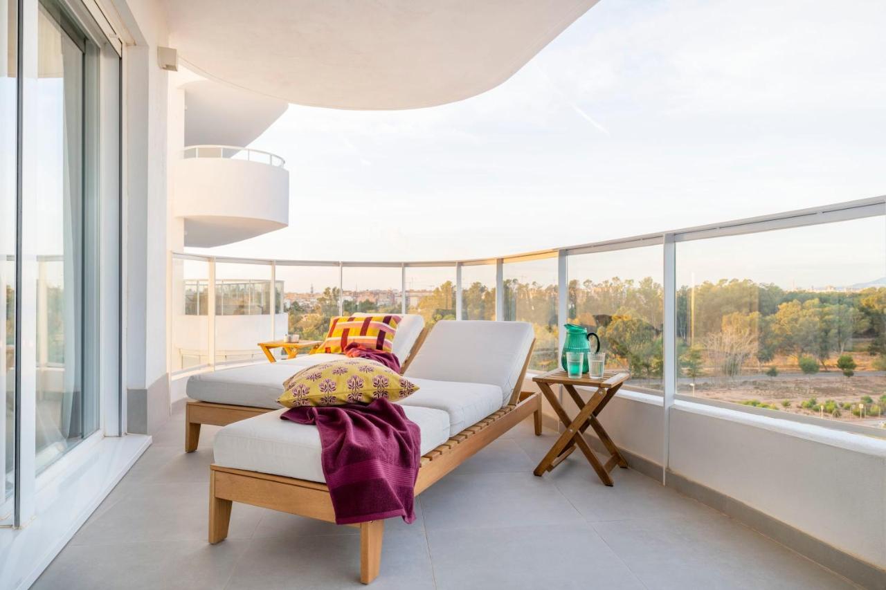 Gran Canet 2Br! Walk To Beach, Sea View, Sauna & Gym Canet d'En Berenguer Esterno foto